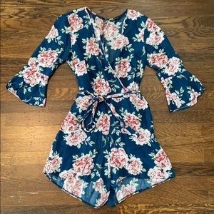 Top shop floral romper